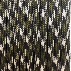 550 Paracord 야외 캠핑 5 15 30 M Dia.4mm 생존 매는 밧줄 낙하산 로프 하이킹 텐트 액세서리 7 코어 코드, 02 5 meters, 02 Jungle Camouflage