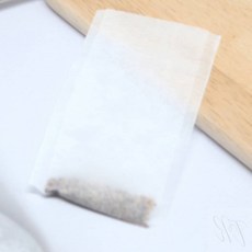유니상점 30P 1회용 화이트 사각 녹차 티백 부직포 공티백 70x120 거름망 일회용티백