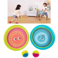 활동적인 6살 신체놀이 못난이볼 통통 패들 대근육발달 유치원 어린이선물 균형성장, 1개