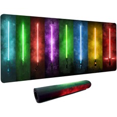 무선 충전 RGB 게이밍 마우스 패드 31.5"x15.7" 대형 책상 매트 충전기가 있는 미끄럼 방지 고무 베이스 방수 기능 게이머용 컴퓨터 키보드 사무실 가정용 블랙, 15.7L x 31.5W inches, Black