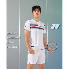 요넥스 243TS013M 남성용 배드민턴 반팔 티셔츠 게임웨어