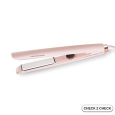 DREAM TREND 雙向負離子水光離子夾 直捲兩用 10段溫控 環球電壓, 櫻花粉