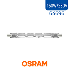 [묶음] 오스람 막대할로겐램프 할로라인 HALOLINE 64696 R7s 118mm 150W, 3개