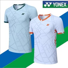 羽球衣羽球服 時尚短袖羽毛球服羽球衣 情侶短袖運動套裝 羽球衣排汗衫 比賽衣兵乓球服23084, 23084女生薄荷錄-上衣,4XL, 1個