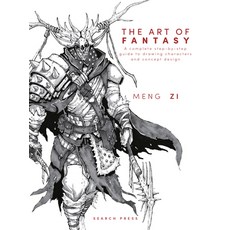 (영문도서) The Art of Fantasy: A Complete Step-By-Step Guide to Drawing Characters and Con... Hardcover, Search Press, English, 9781800922679