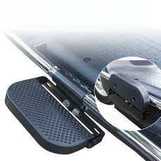 오토바이보조발판 발받침대 바이크 부품 25형 터 범퍼버클+접이식패달A 발거치대, 25 모델 가드레일 클립 A형, 기본 모델명/품번