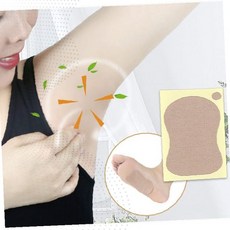 겨드랑이 땀 흡수 패드 일회용 접착 스티커 여름 겨땀 방지 패치, 1개