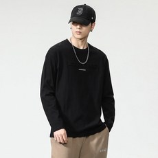 JCANTWESS 男士長袖T恤 寬鬆休閒潮流上衣 BG8079