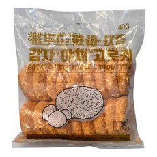[인생건어물] 감자야채고로케 900g 튀김 안주 업소용 대용량 건어물 도매, 1개