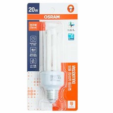 절전형 삼파장램프 EFTR E26 20W 전구색, 1개