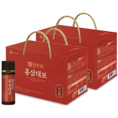 CJ제일제당 한뿌리 홍삼대보 100MLx 20병 dhy+481RW