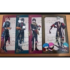 幸幸貓 惡魔執事與黑貓特典明信片8入組，精美印刷，特殊設計，傳遞祝福心意, 1個