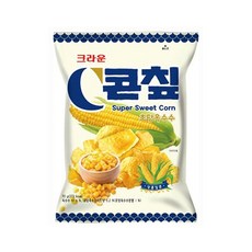 크라운 콘칩 초당옥수수맛 70g, 12개