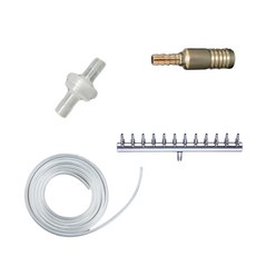 브로와 호스 2m + 브로와 12분지 12구 + 브로와 역류방지기 + 브로와 총알분지 1구 세트, 1세트