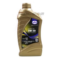 易油網 Eurol SUPERLITE 5W30/5W40/5W50 全合成機油，卓越引擎保護，提升燃油效率, 1個, 5W50