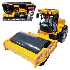 [세계유통] 로드롤러 / 롤러가 움직여서 더 실감나는 사운드불빛 중장비차, 1개