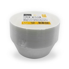 생활미소 다회용 공기그릇 124 x 46 mm, 20개입, 1개