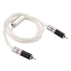 發燒級75歐姆同軸線 M104 HiFi 7N OCC單晶銀數位重低音音頻線，提升音質首選