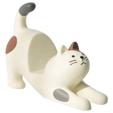 살림만렙 귀여운 고양이 스마트폰 거치대, 바둑이, 1개
