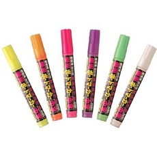 【文具通】Liberty 利百代 808-02 螢光 廣告筆 中字 適用 鏡面 黑板 玻璃 A1090179, 808-02Y 螢光黃