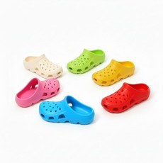 6종세트 블체 크록st모양 칫솔꽂이 거치대 홀더 칫솔 욕실 인테리어 소품 물빠짐, 1세트, 레드 블루 옐로우 핑크 화이트 그린