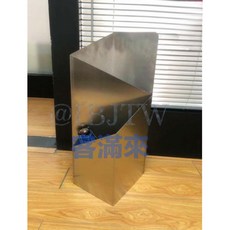 創意幾何鐵藝傘架 不鏽鋼款 銀色 落地式傘桶傘筒 客滿來, 1個