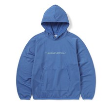 THISISNEVERTHAT Raglan Jersey Hoodie Ultramarine