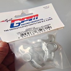 GPM 합금 알루미늄 프론트 휠 허브 캐리어 마운트 LOSI 1/10 LASERNUT Tenacity Ultra 4 RC 자동차 부품, 04 실버, 1개