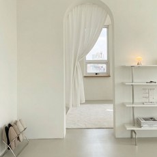 유스몰 광목 가리개커튼 도어 베란다 가리개 봉집형