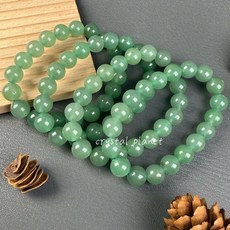 晶星 天然綠草莓晶手珠 10mm 草莓晶 東菱玉 綠東陵 天然水晶手串 開運飾品