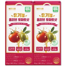 뉴트리셋 올토샷 유기농 피쿠알 엑스트라버진 토마토 올리브오일 스틱, 2개, 280g
