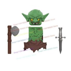 빌딩 블록 여학생 애니메이션 게임용 개틀링건 병사 갑옷 조립 미니어처 모델 장식품 선물, 1개, 1. N