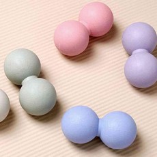 이안 TPE 듀얼 마사지 볼 땅콩형 듀얼볼 땅콩볼