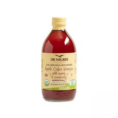 데니그리스 유기농 사과식초 허니크렌베리 500ml 드니그리스 애플사이다비니거 천연발효식초 애사비