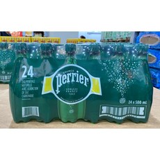 Perrier 沛綠雅 氣泡礦泉水 法國薇珍泉 500毫升 X 24瓶, 24個, 500ml