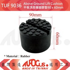 TUF 圓膠墊 家具防滑墊 桌椅保護墊 地板保護墊, 1個, TUF 9036 圓膠墊90x60MM