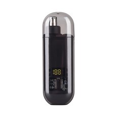 新款充電式電動鼻毛修剪器 數顯迷你便攜, YT84 - 黑色, 如圖