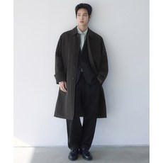 무신사 스탠다드 코트 [시티 워커스] 카머 싱글 트렌치 [그레이]