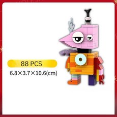 비브랜드 어메이징 디지털 서커스 블록 세트 디지털서커스 폼니 잭스 피규어 호환, 주블(mini), 1개