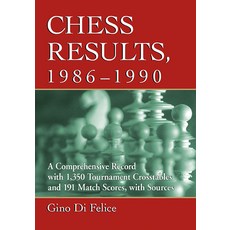 Chess Results 1986-1990: A Comprehensive Record with 1 350 Tournament Crosstables and 191 Match Sco... Paperback, McFarland & Company
