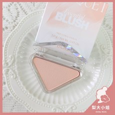 【梨大小姐】韓國 CLIO 三角腮紅 Essential Blush Tap 腮紅 單色腮紅 霧面腮紅 珠光腮紅 頰彩, 霧面#M107 Coral Dahlia, 1個