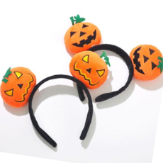 할로윈용품 할로윈호박머리띠(대형), A타입