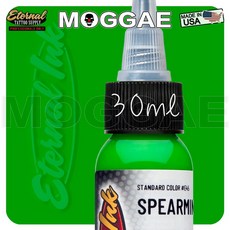 美國Eternal綠色紋身色料 原廠進口伊特諾色乳 專業刺青顏料 色彩飽和持久, 1個, 30ML#荷蘭薄荷Spearmint, 荷蘭薄荷Spearmint