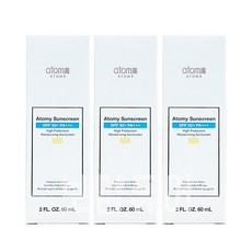 애터미 선크림베이지 60ml, 3세트