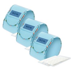 와우한빛 숨쉬는 매너벨트, 3개, 1개입, 중형