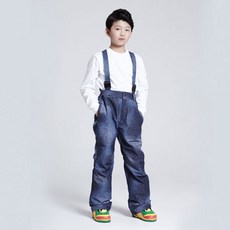 LACIELO LAY-P704-DENIM BLUE 兒童滑雪服板服長褲