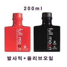 풀문 엑스트라버진 올리브오일200ml+발사믹식초200mll, 단품, 단품