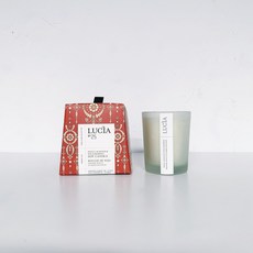 Lucia No.25 甜杏仁與野莓香氛蠟燭 - 加拿大製, 1個, 大｜燃燒約 50 小時