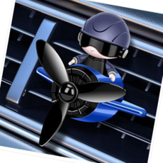 은은한향 공군 파일럿 차량용 송풍구 방향제 D24 af001, 블랙-다우니에이플