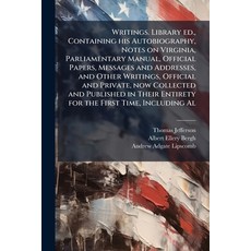(英文圖書)Writings. Library ed. Containing his Autobiography Notes on Virginia Parliame... 平裝版, Nabu Press, 英文